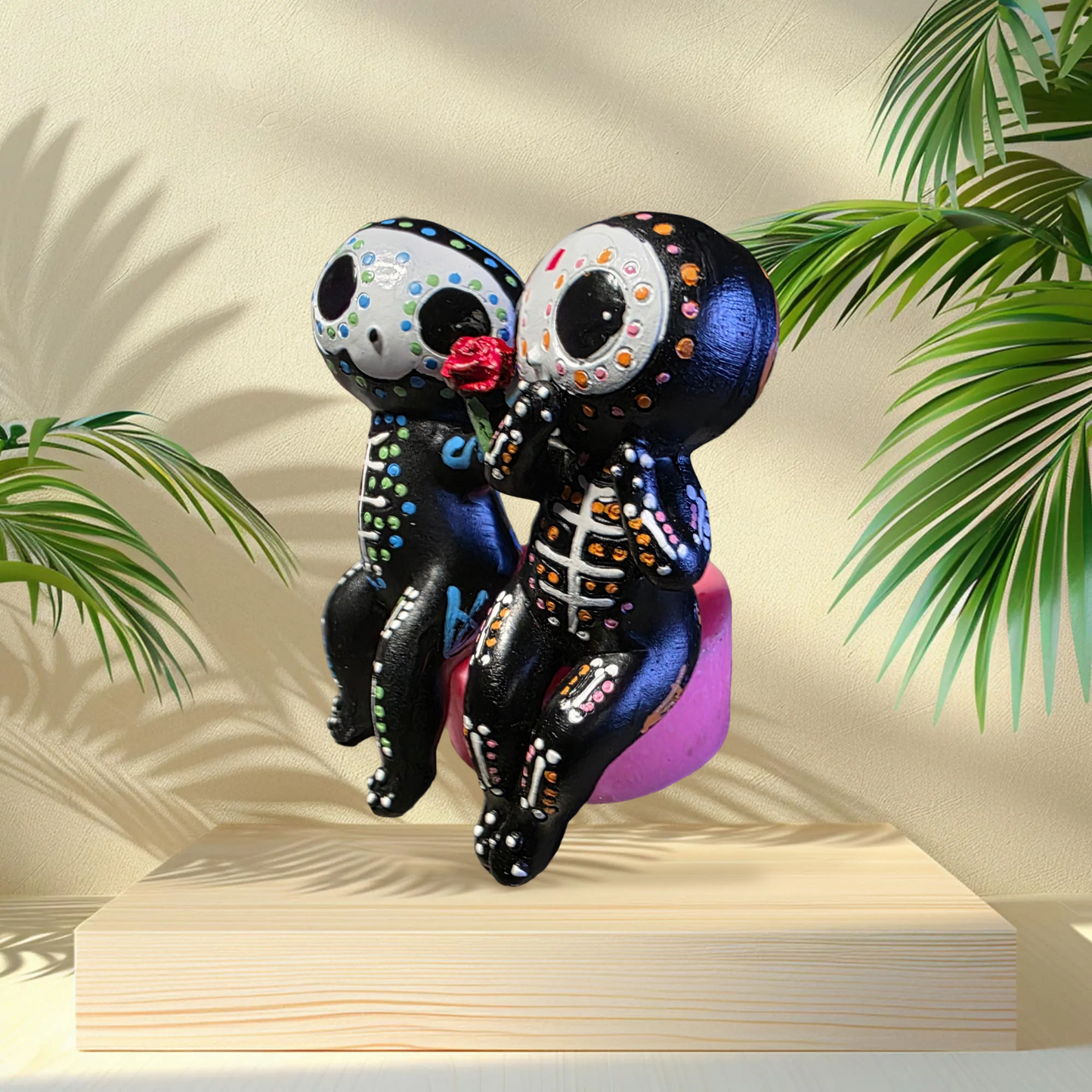Sugar Skul Dia De los Muertos Romantic Love Couple