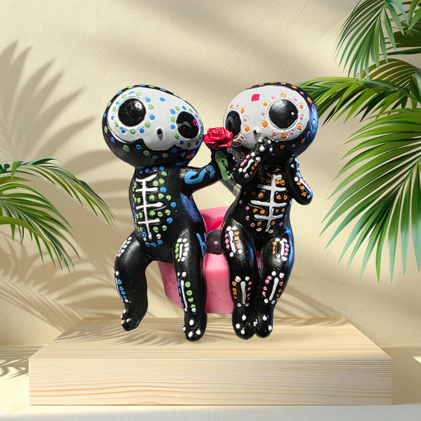 Sugar Skul Dia De los Muertos Romantic Love Couple