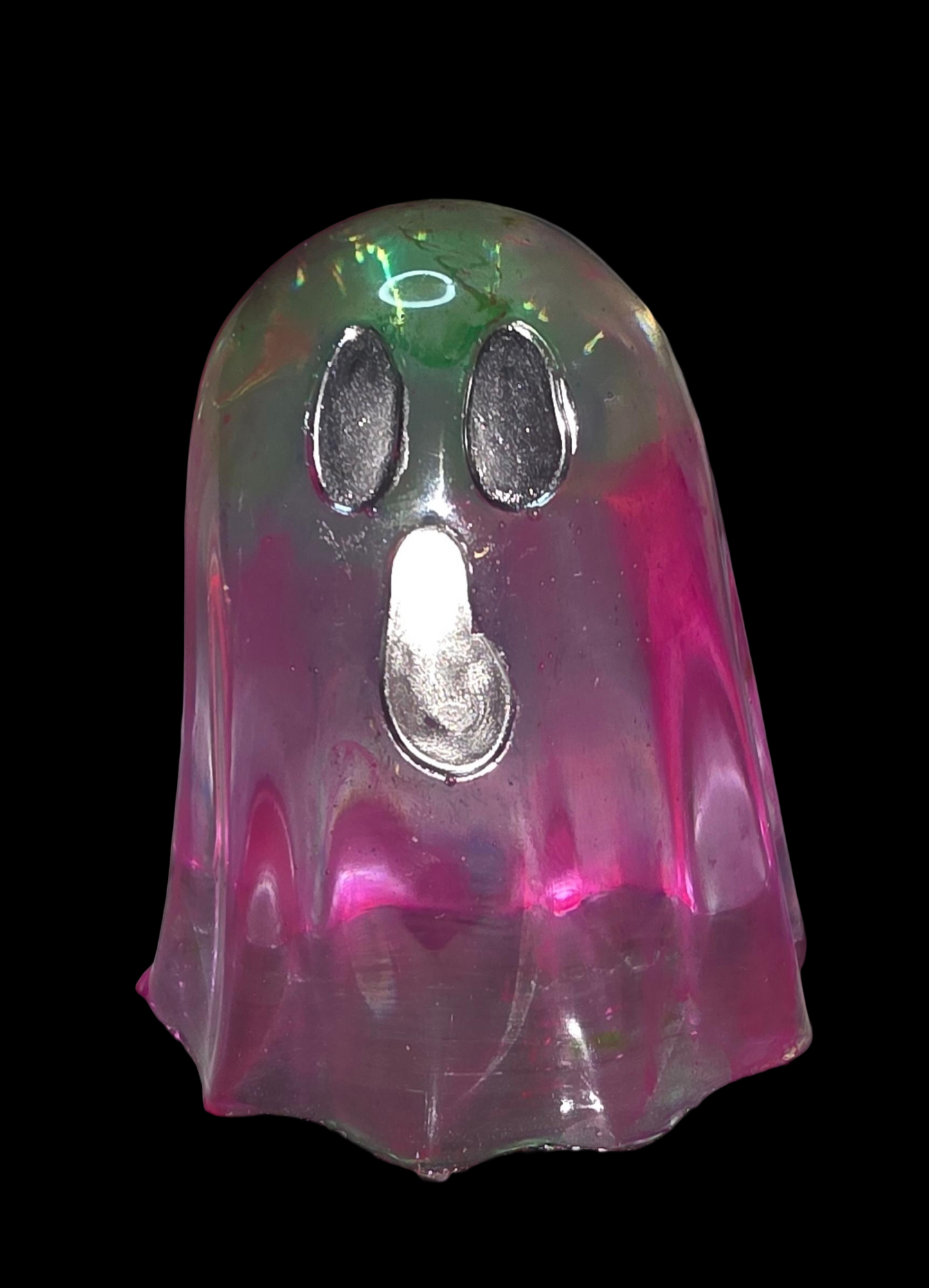 Unique Individual Handmade Resin Ghost The Pink Lady