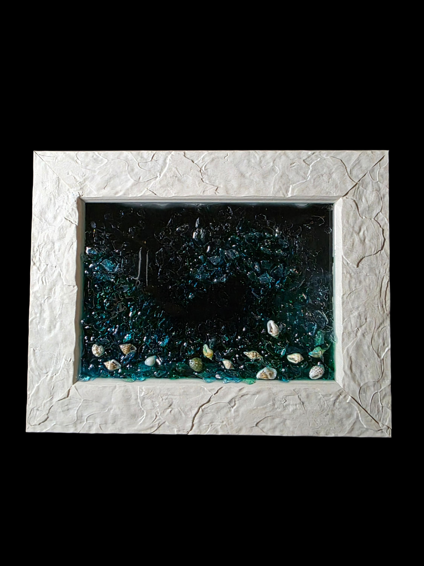 Unique Glass and Resin Art - Wave