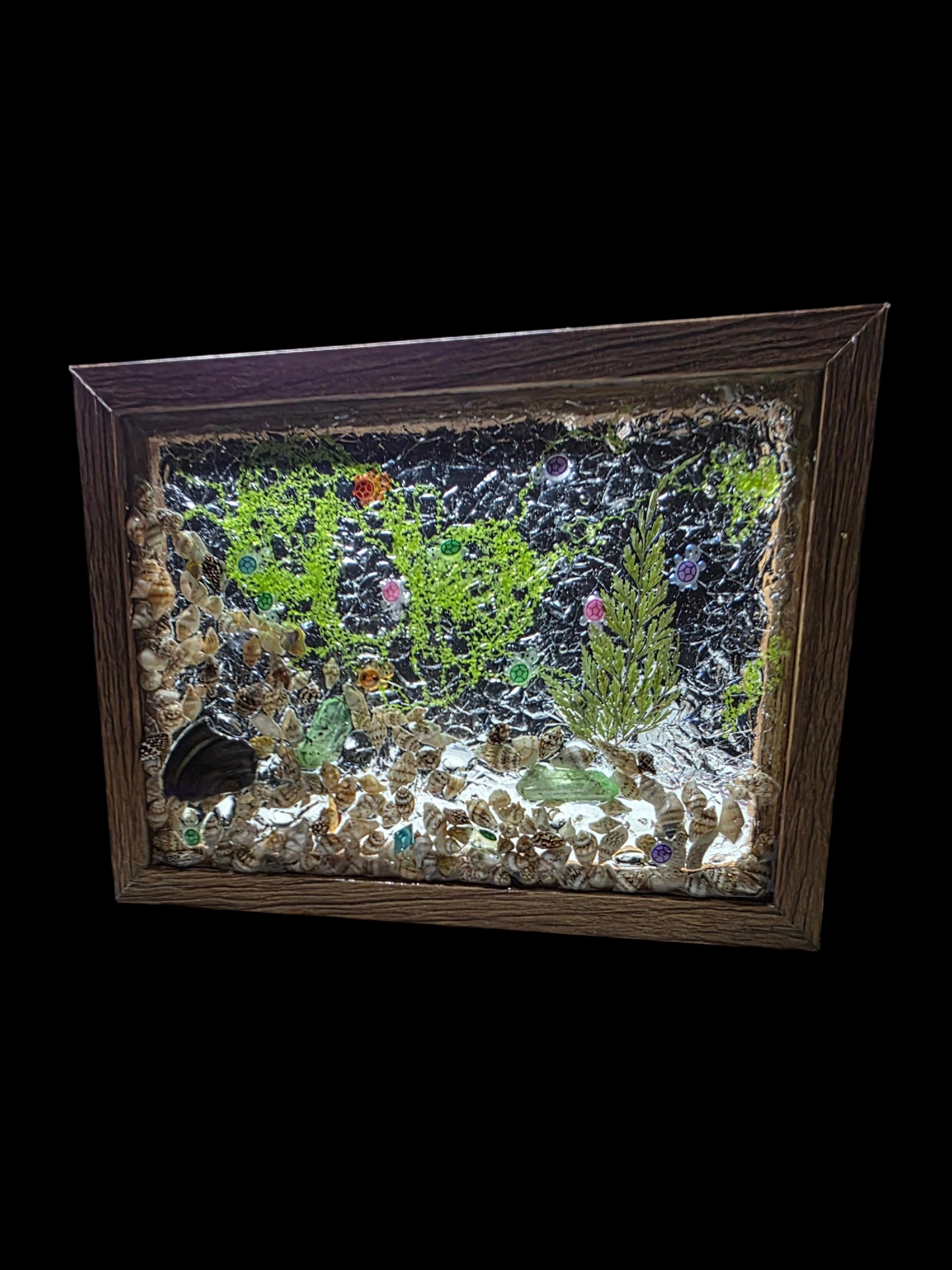Unique Glass and Resin Art - Turtle Nursery