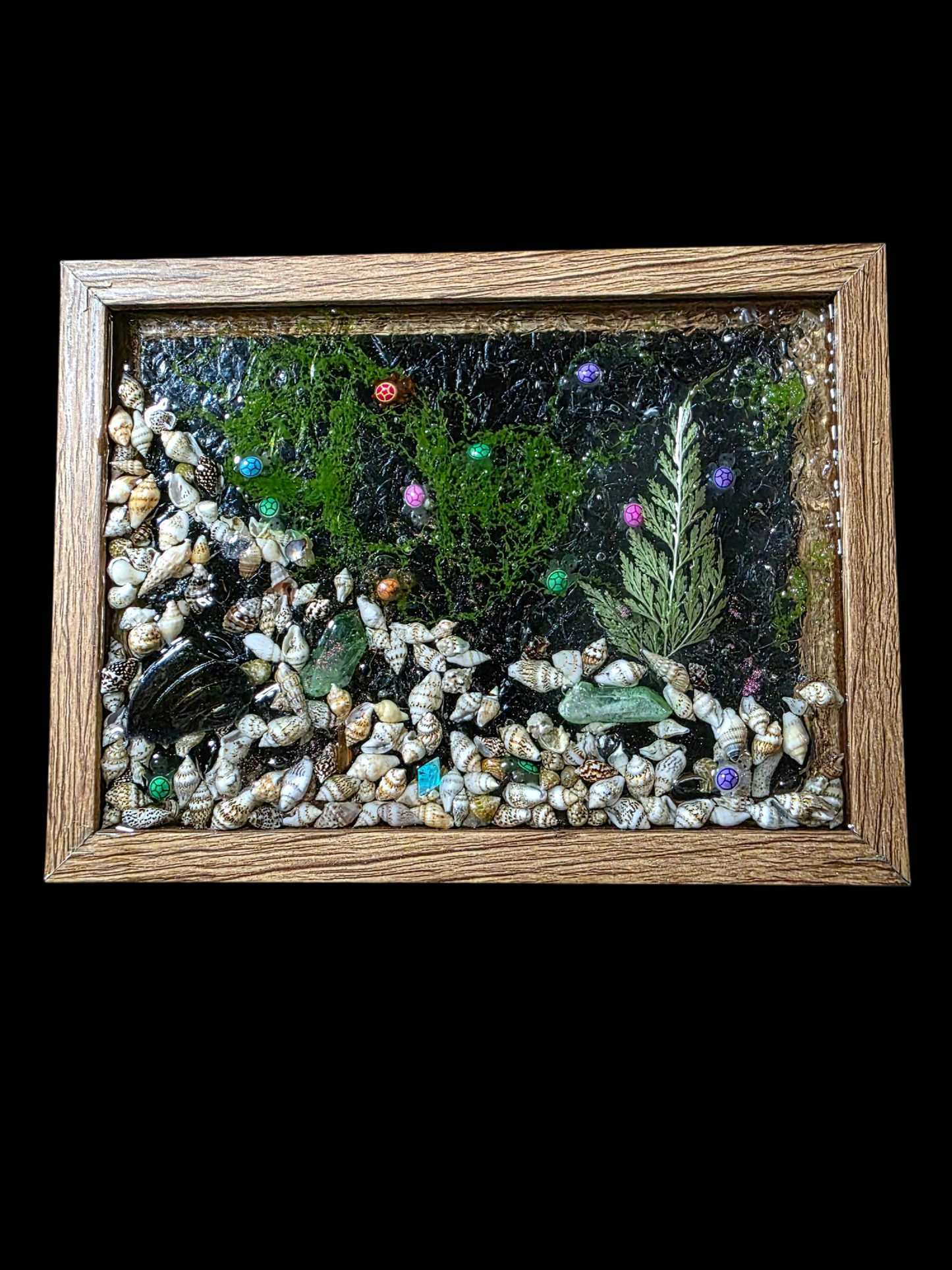 Unique Glass and Resin Art - Turtle Nursery