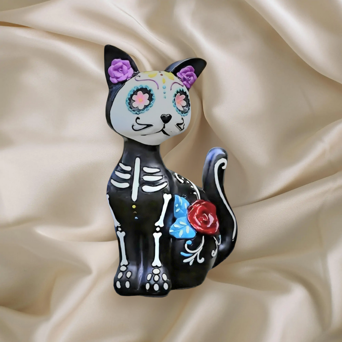 Sugar Skull Day of the Dead Cat OUT OF STOCK