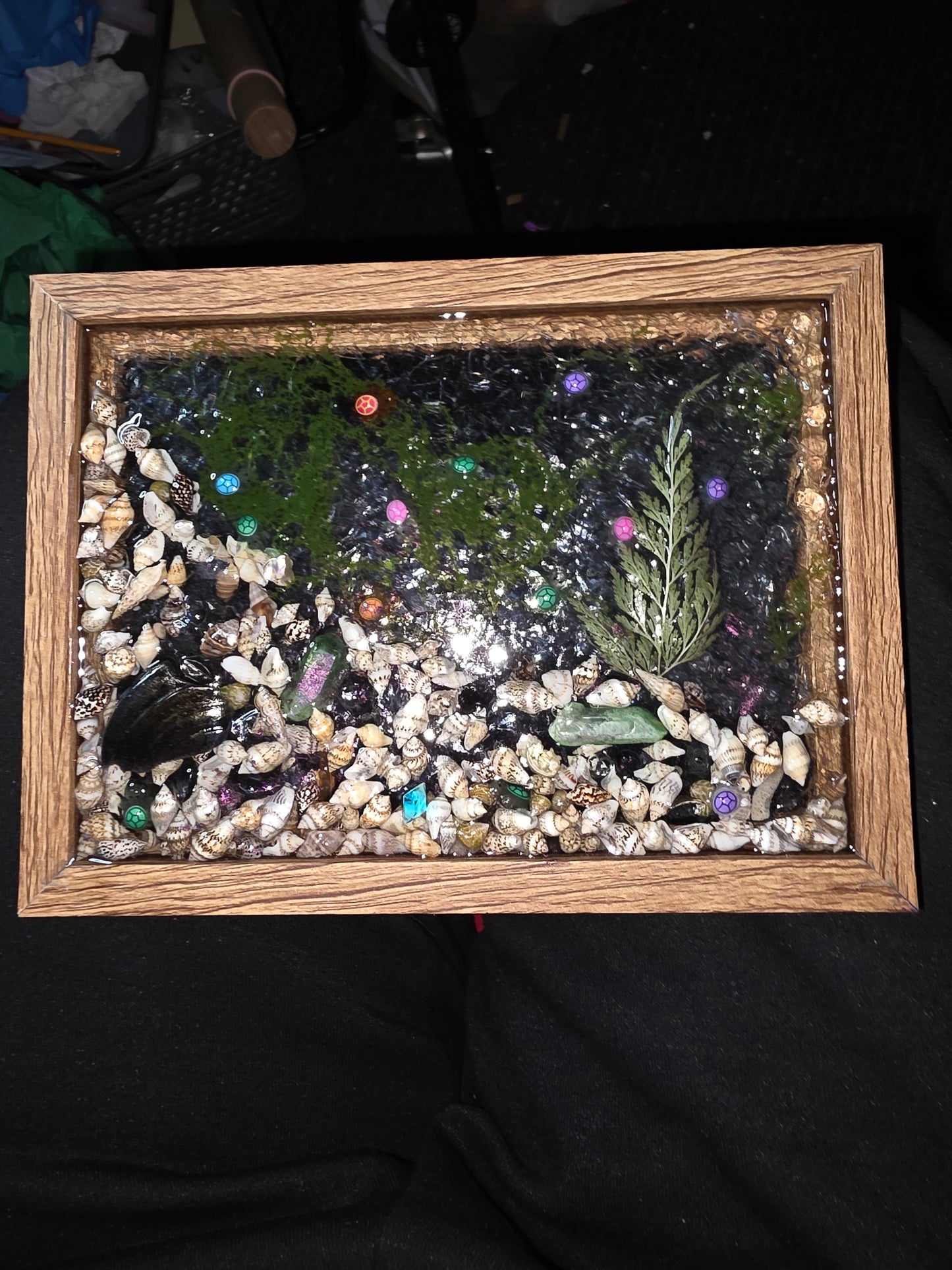 Unique Glass and Resin Art - Turtle Nursery