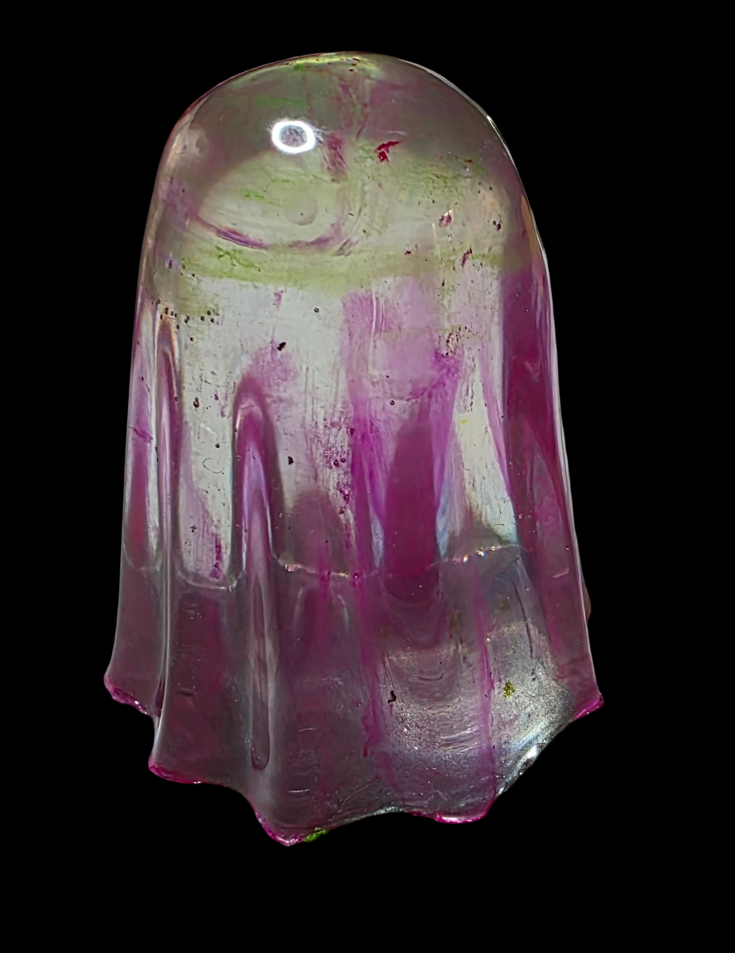 Unique Individual Handmade Resin Ghost The Pink Lady