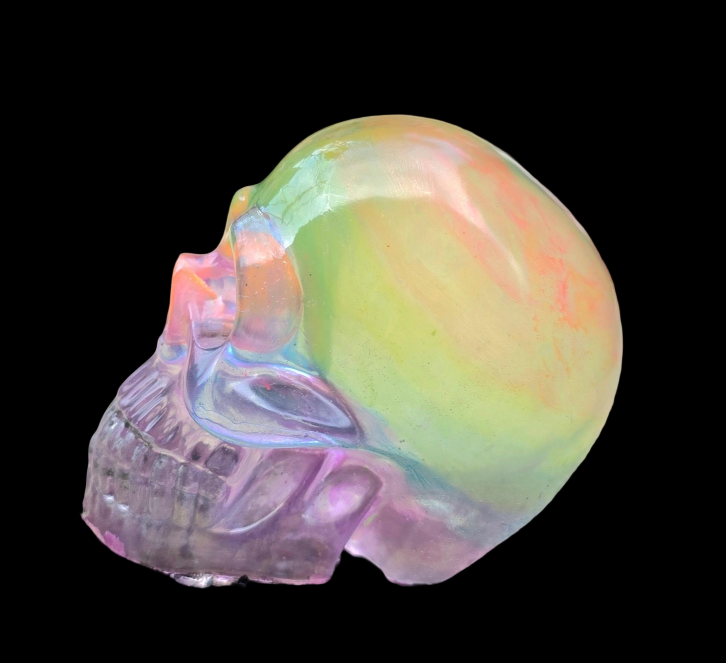 Unique Resin Skull Rainbow