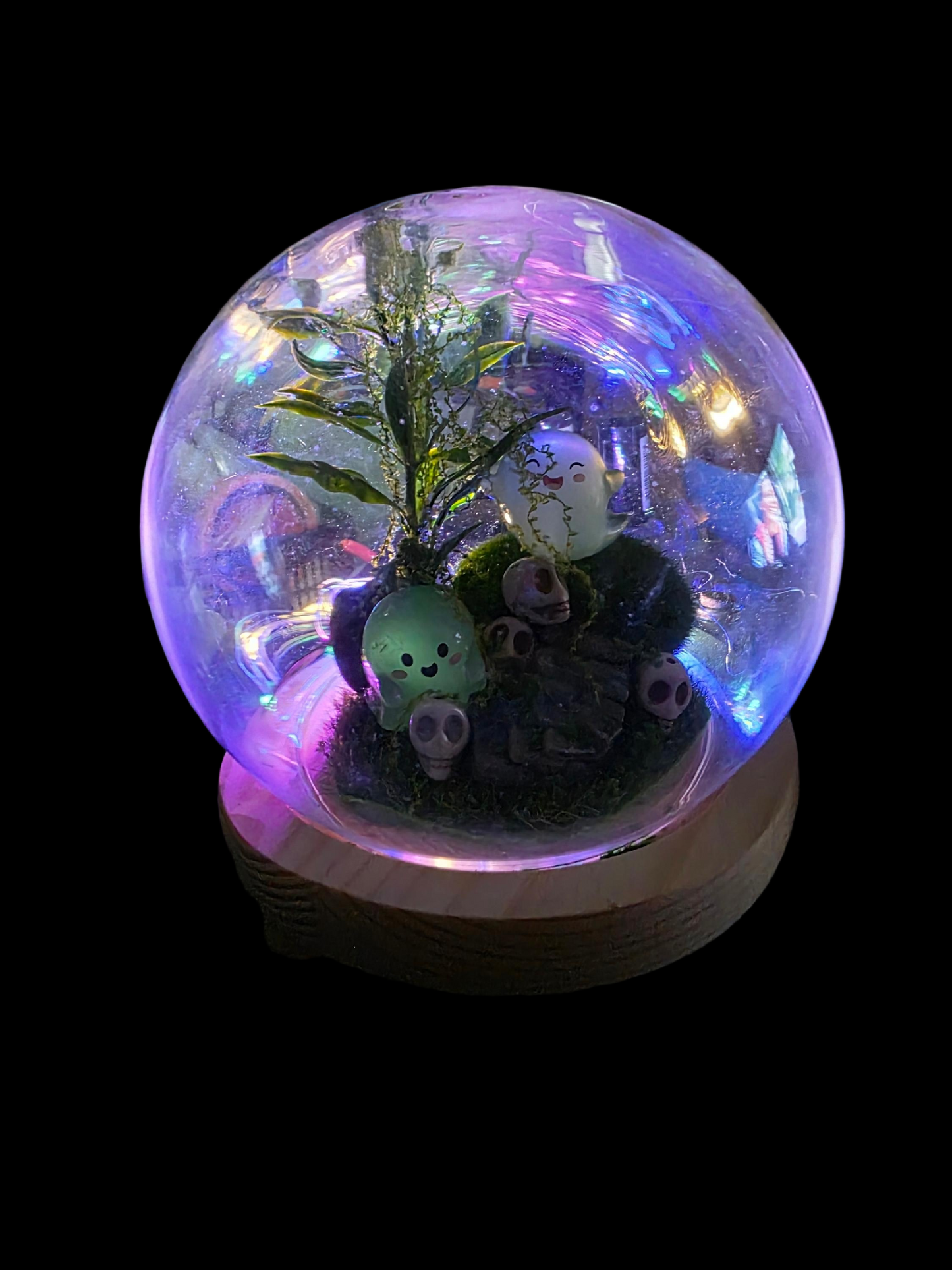 Cute Handmade Halloween Globe