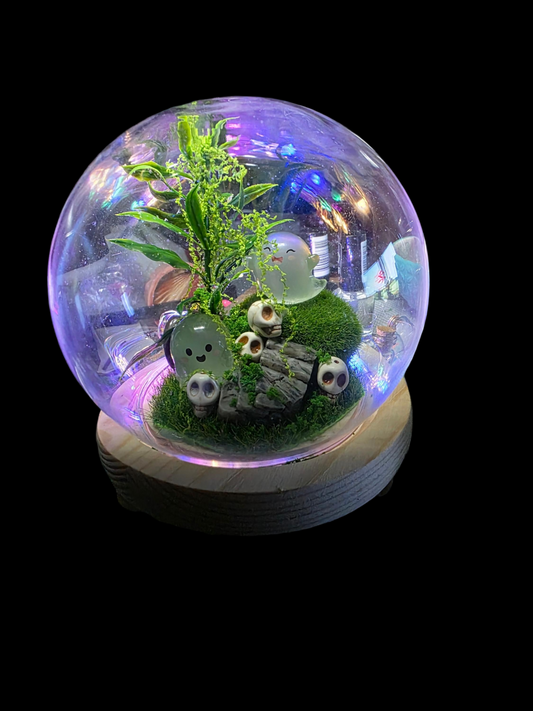 Cute Handmade Halloween Globe