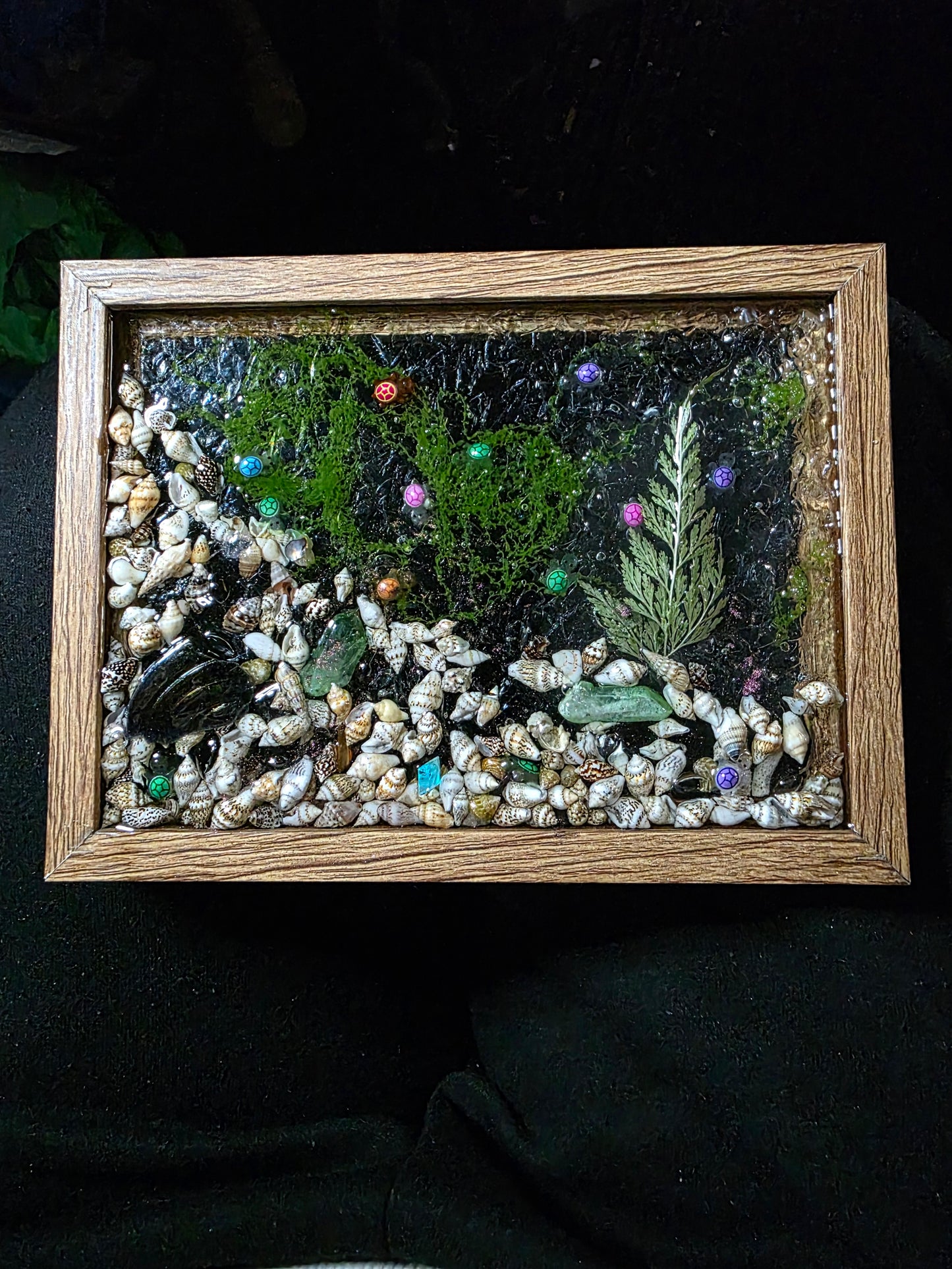 Unique Glass and Resin Art - Turtle Nursery